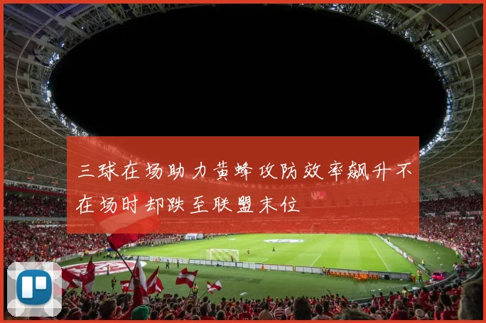 三球在场助力黄蜂攻防效率飙升不在场时却跌至联盟末位