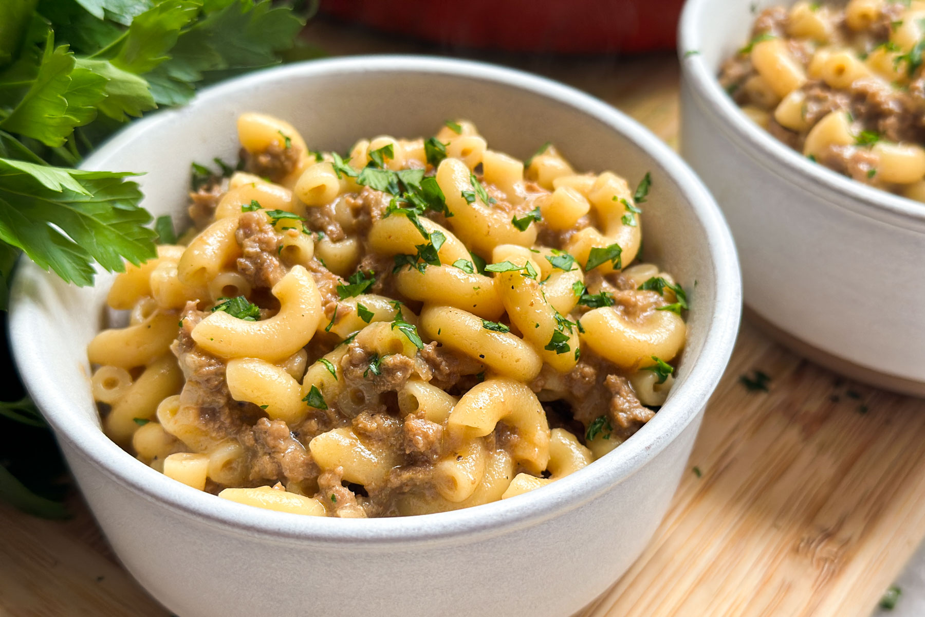 One Pot Homemade Hamburger Helper Xo Fiona